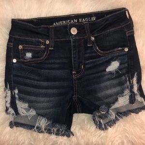 Dark Blue American Eagle Shorts